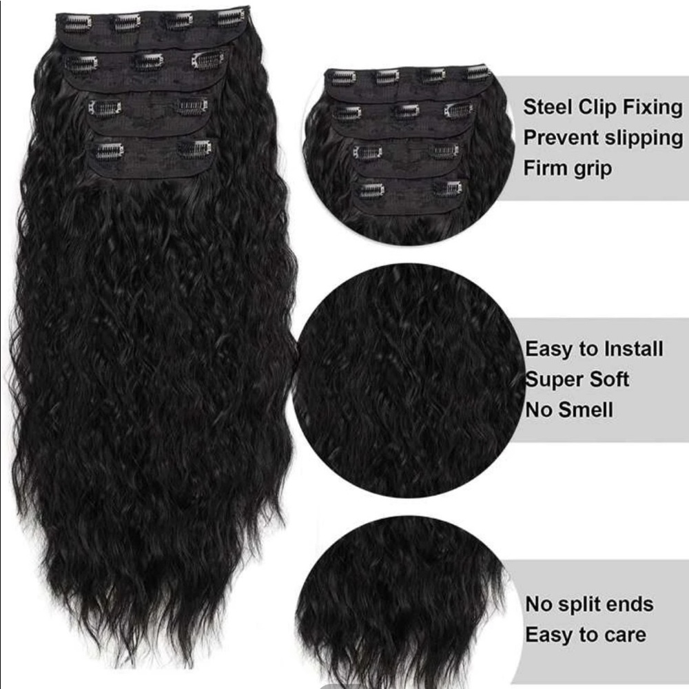 COPY - Black wig